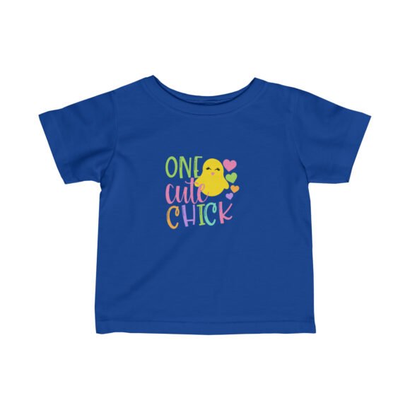 One Cute Chick Infant Fine Jersey Tee