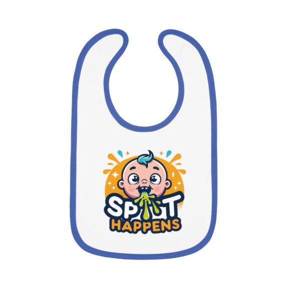 Spit Happens Baby Bib
