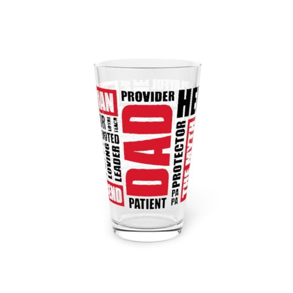 The Quintessential Dad's Pint Glass