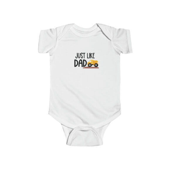 'Just Like Dad' Infant Fine Jersey Bodysuit
