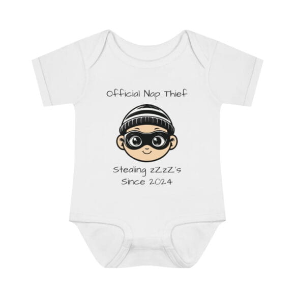 'Official Nap Thief' Baby Onesie